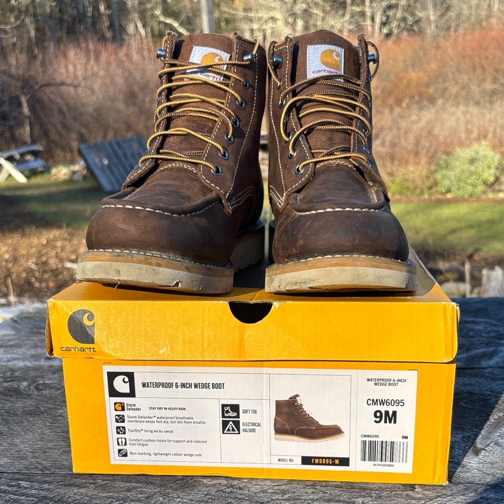 Carhartt 6” waterproof wedge boots - Picture 2 of 5